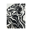 Specchio Abstract Print Cowl Neck Slip Dress