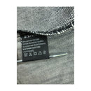 EDERA Jeans Dark Wash Zip-Up Denim Jacket with Gold Embroidery