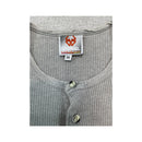 Stefanel Ribbed Henley Short Sleeve Shirt