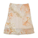 Love Mark U.S.A. Sheer Floral Mesh Skirt