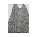 PATRIZIA PEPE Striped V Neck Halter Blouse