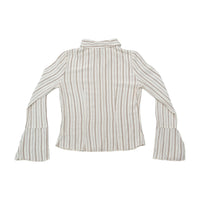Pimkie Striped Flare Sleeve Blouse