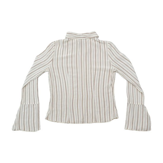 Blusa Pimkie de Manga Evasê às riscas
