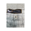 Bear Surfboards Plaid Cotton Cargo Shorts
