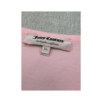 Juicy Couture Rhinestone Logo Pink Cotton Blend Tank Top