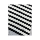 Top de alças Roccobarocco Jeans às riscas com Recortes