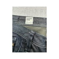 Calças de ganga Skinny G-STAR RAW em ganga Elástica Cinzento-escura com Bolso de Fecho
