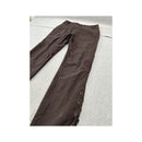Americo Tavar Embroidered Lace-Up Cotton Pants