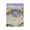 L.L.Bean Cable Knit Full-Zip Mock Neck Sweater (QUEMADA)