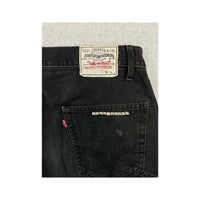 Levi's Studded Side Pocket Black Denim Jeans