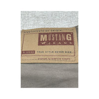 Mustang Beige Cotton Cargo Chinos