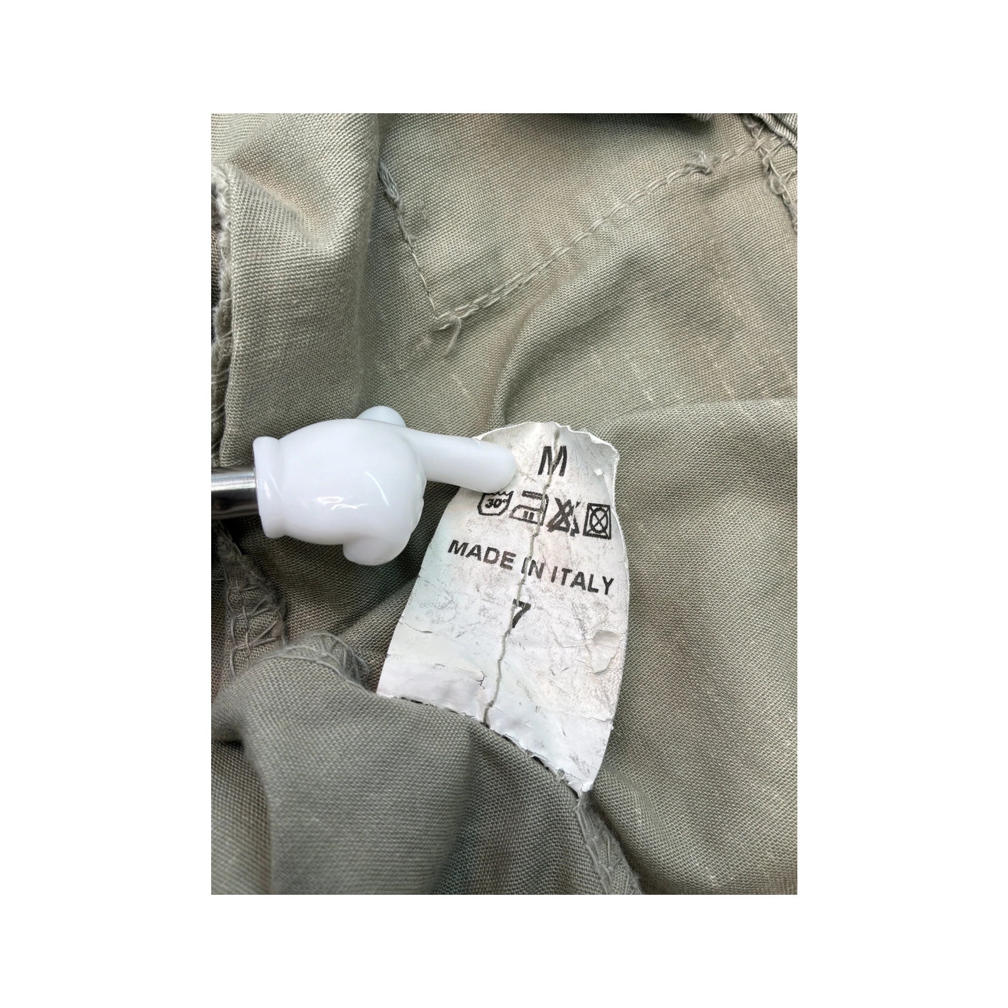 Vintage Shimmer Wide Leg Cargo Pants
