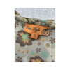 Elin Style Floral Mesh Tie Front Blouse