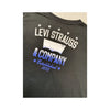 Levi's Black Cotton Levi Strauss & Company Graphic T-shirt