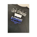 Levi's Black Cotton Levi Strauss & Company Graphic T-shirt