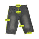 Levi's Studded Side Pocket Black Denim Jeans