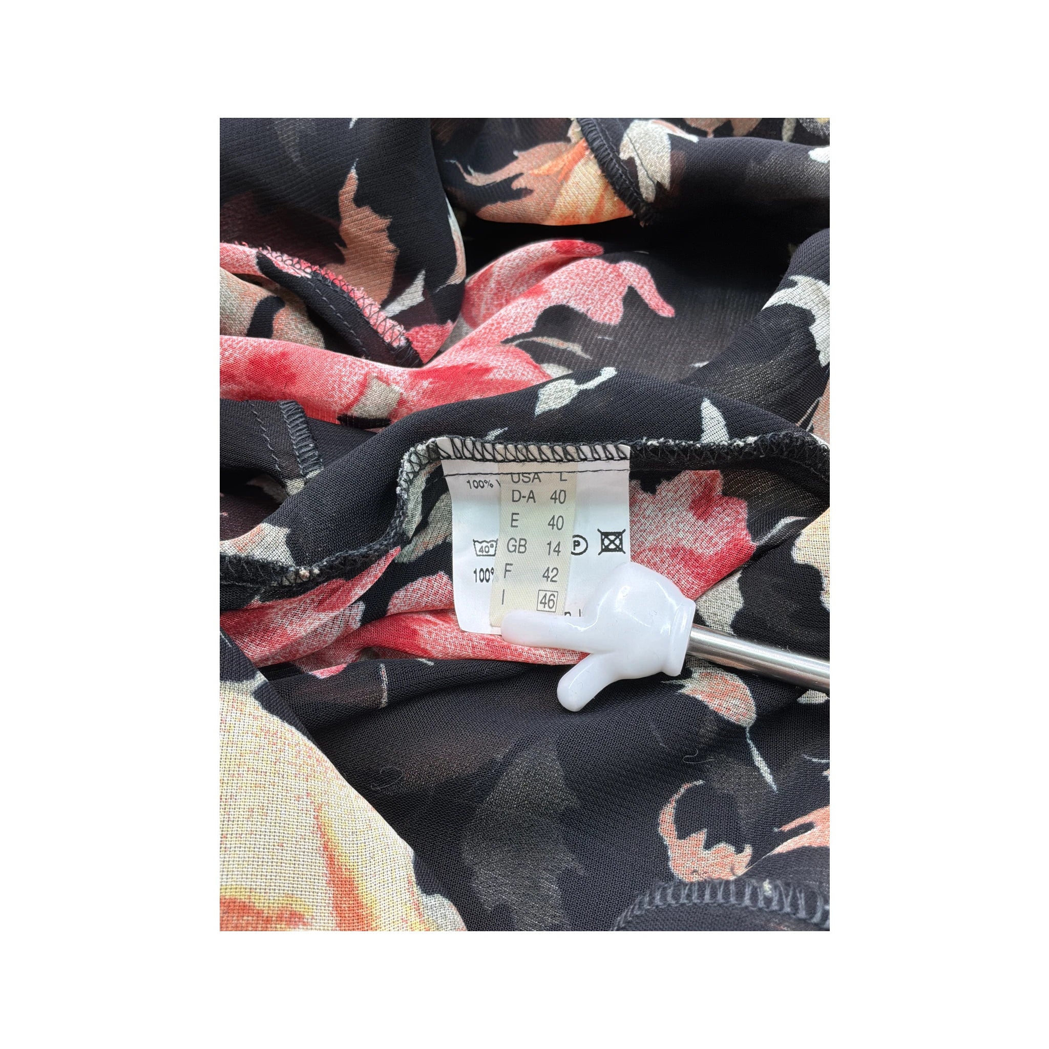 Parisport Floral V-Neck Maxi Dress