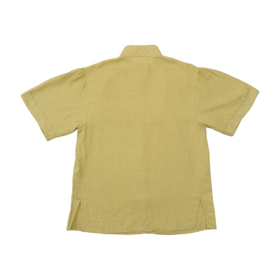 Le Dodo Quilted Yoke Button Up Shirt