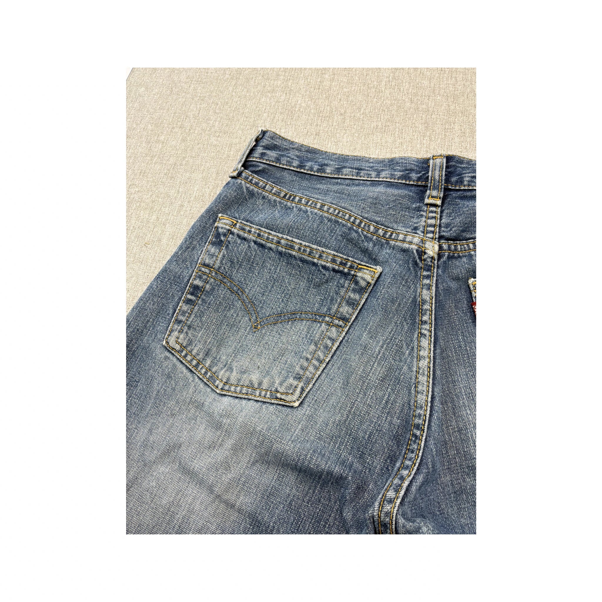 Levi Strauss & Co. Vintage Wash Relaxed Straight Jeans