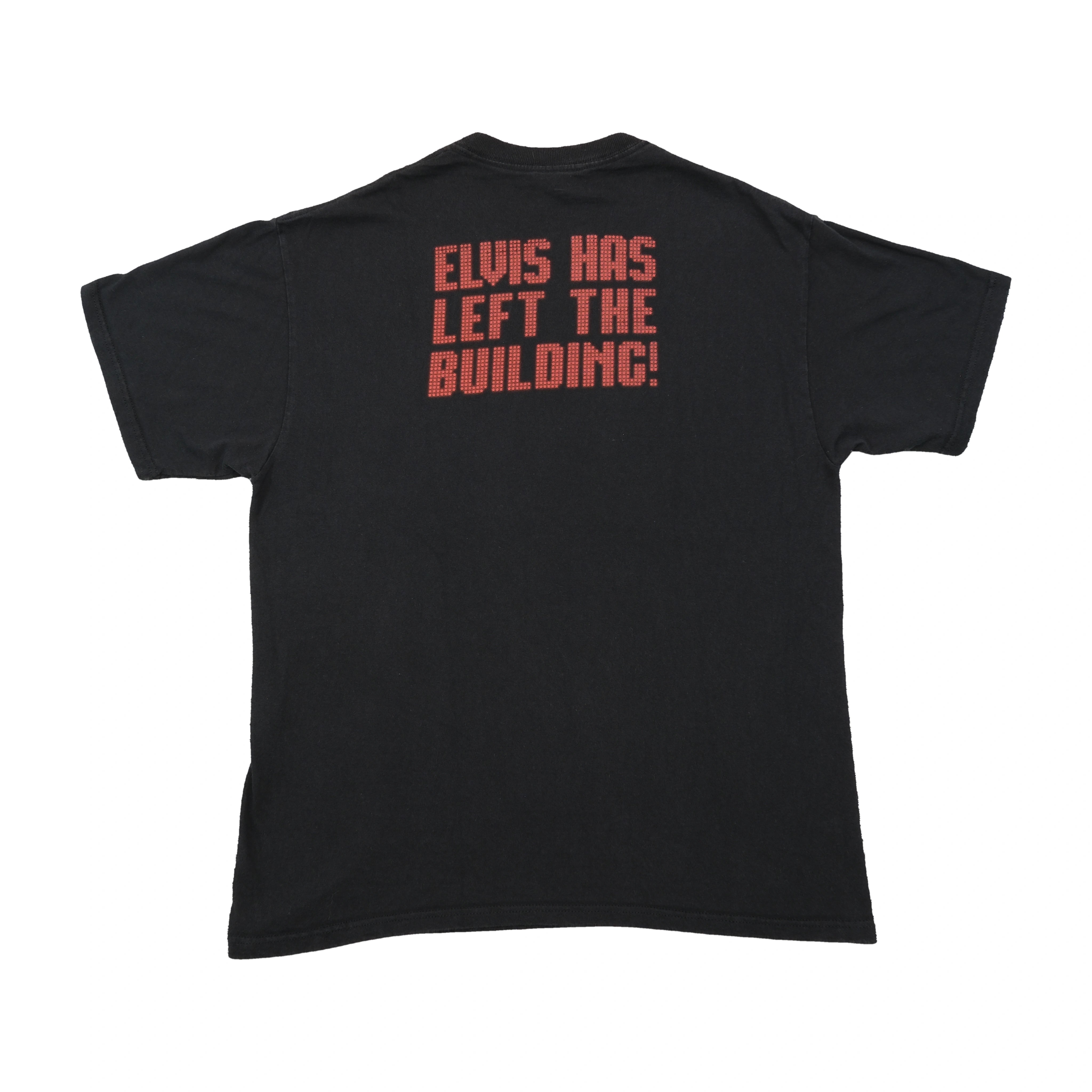 T-shirt Delta Magnum Weight Elvis Viva Las Vegas com estampado gráfico