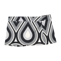 KYMCO Geometric Mod Print Mini Skirt