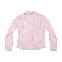 s.Oliver Floral Striped Cotton Button Up Shirt