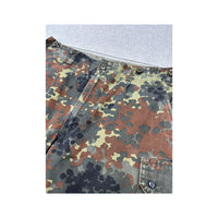 Vintage German Flecktarn Camouflage Cargo Shorts