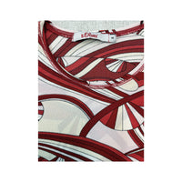 s.Oliver Abstract Swirl Print T-shirt (Repriced)