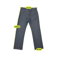 Calças de ganga Armani Jeans com Interior em Linho de perna direita