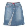 Phard Button Fly Denim Skirt