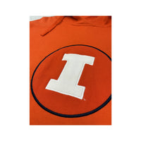 Sweatshirt com capuz Nike Team Illinois com logótipo Bordado