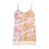 Made in Italy Abstract Animal Print Slip Dress