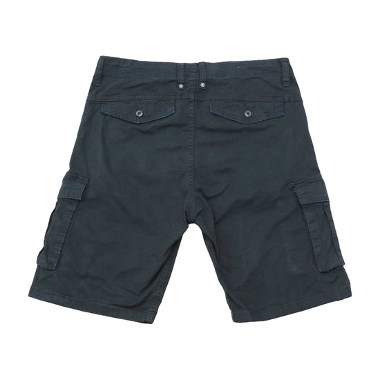Jack & Jones Black Cotton Cargo Shorts