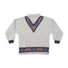Lotto Floral Trim Quarter Zip Fleece