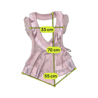 Silk Ruffle Wrap Blouse