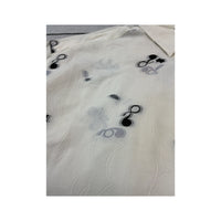 Gianni Versace Vintage Abstract Jacquard Button Up Shirt