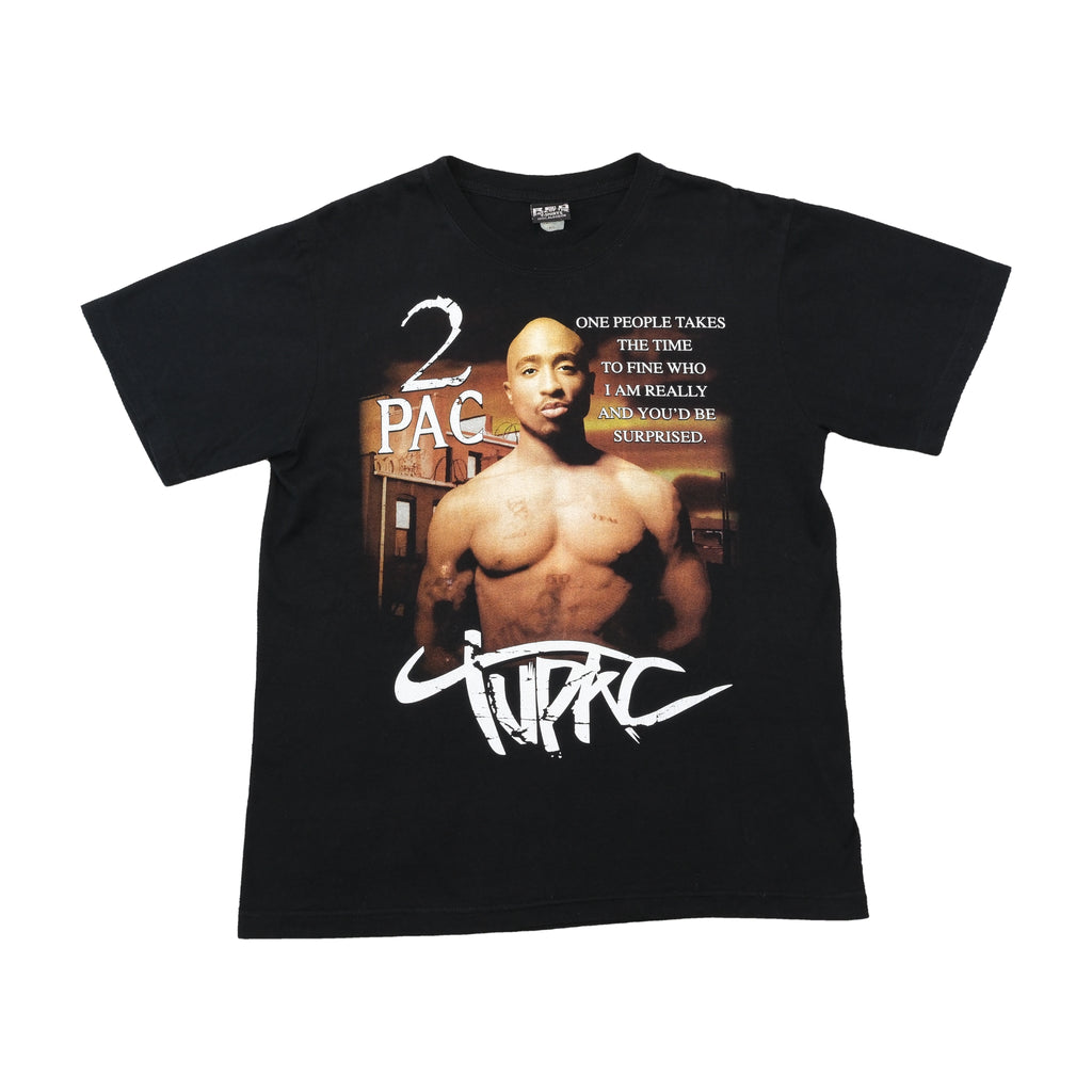 2Pac Double-Sided Graphic Cotton T-shirt
