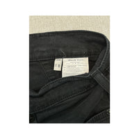 Armani Jeans Dark Wash Cotton Straight-Leg Five-Pocket Jeans