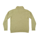 Vintage Olive Brown Turtleneck Knit Sweater