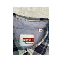 Mustang Plaid Cotton Button Up Shirt