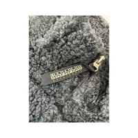 Napapijri Geographic Textured Sherpa Fleece Jacket