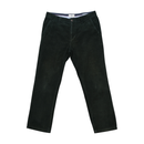 EW Easy Wear Dark Green Cotton Corduroy Chinos