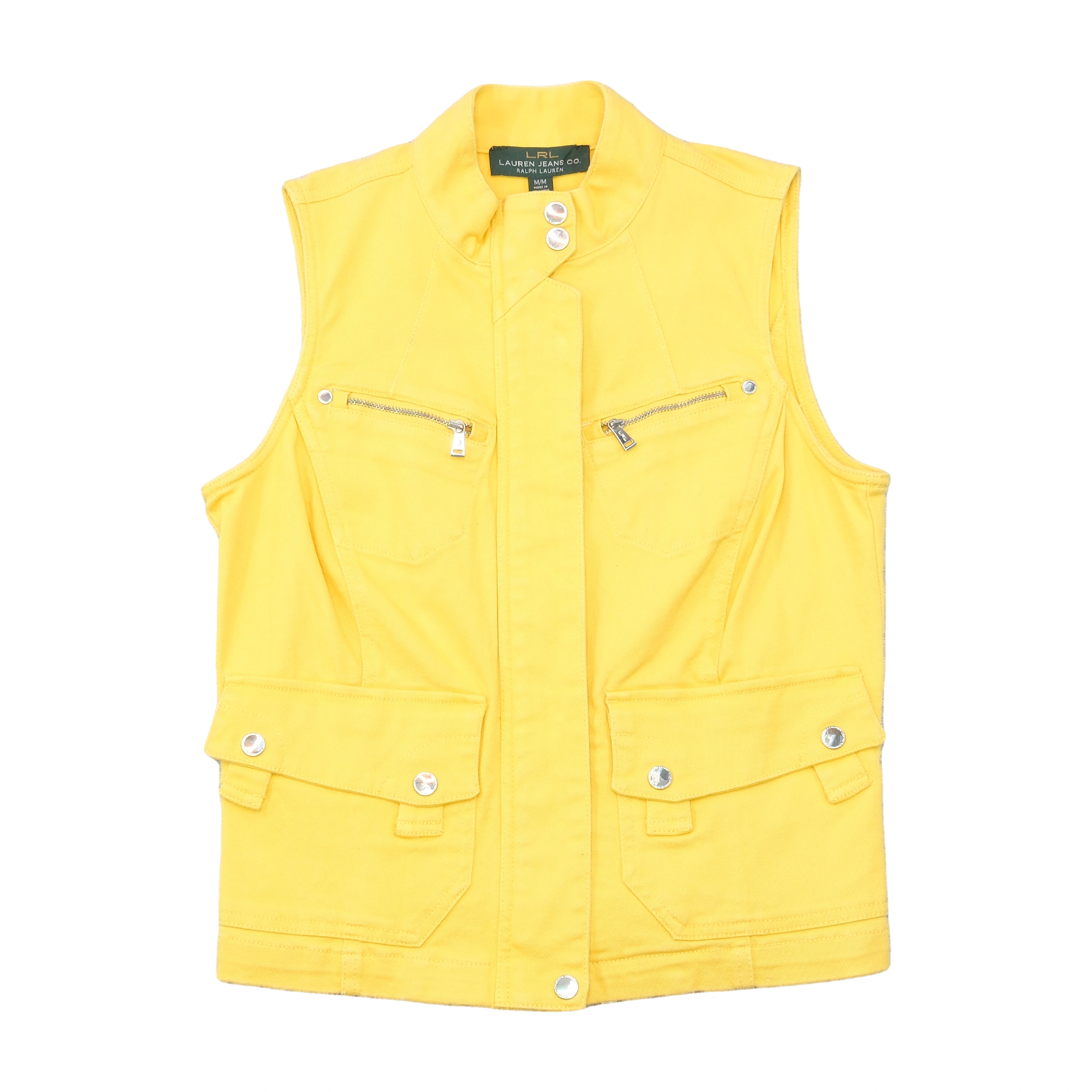 Colete utilitário Lauren Jeans Co. Ralph Lauren amarelo