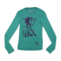 Thread Needle Graphic Long Sleeve T-shirt