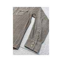 Private Island Olive Green Button-Up Shirt