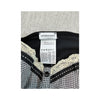 Intimissimi Houndstooth Lace Trim Button Front Tank Top