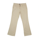 Dickies Mid-Rise Slim Fit Bootcut Cotton Blend Twill Khaki Work Pants