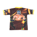 Vintage Rey Mysterio All-Over Print Mesh Shirt