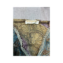 Misswan Patchwork Paisley Floral Tie-Front Tank Top