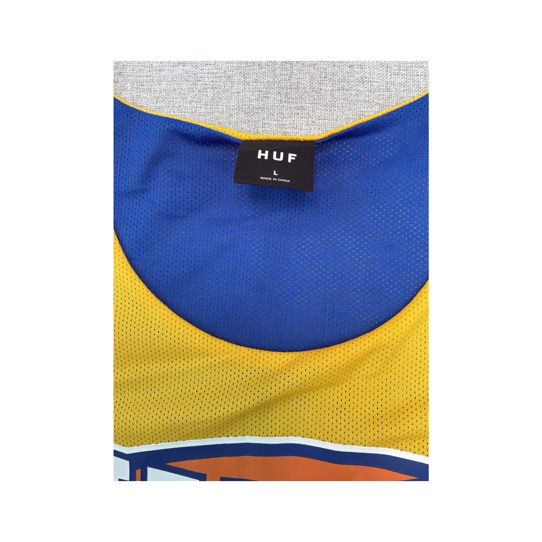 HUF Reversible Graphic Mesh Basketball Tank Top